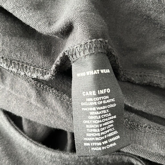 Who What Wear Angle Sleeve Smocked Knit Dress - Picture 5 of 5